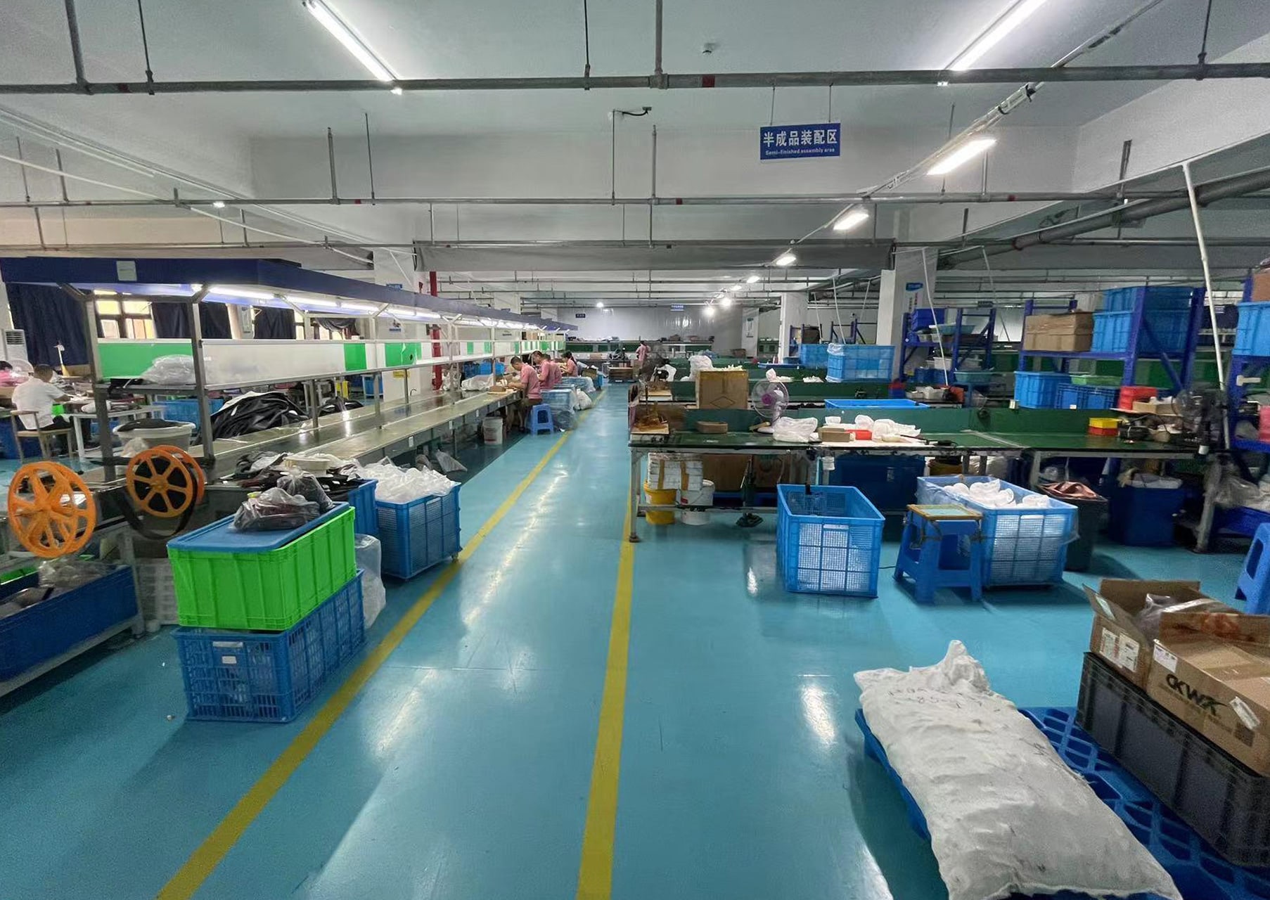 منطقة معالجة المنتجات شبه النهائية